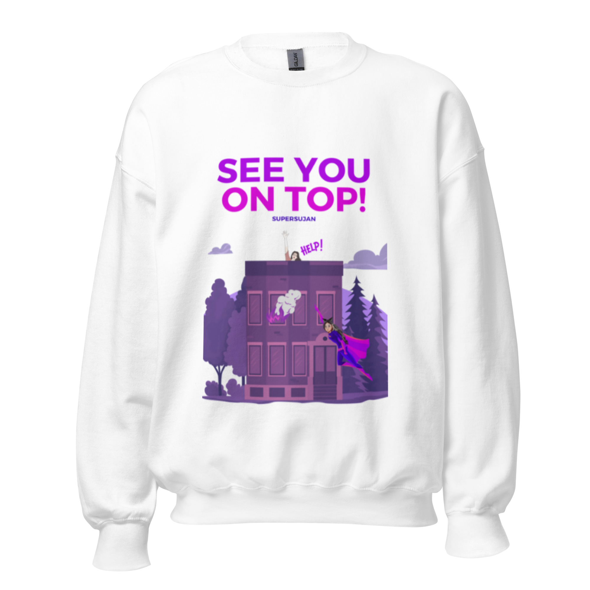 SuperSujan Sweatshirt-See You on Top!-Style 1